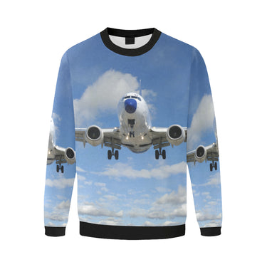 HOODIE - 13 Men's Oversized Fleece Crew Sweatshirt e-joyer